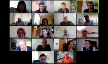 Management meeting for the INTRIDE project, organized on ZOOM
