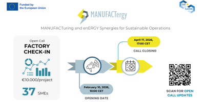 COVER MANUFACTergy launches the “FACTORY CHECK-IN” Open Call